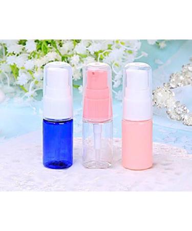 erioctry 10ML Portable Empty Refillable Bottle Cream Shampoo Lotion Treatment Pump Bottle with Cap Travel Bottles Toiletries Liquid Container for Cosmetic Make-up Pack of 6 (Transparent) - Buy Online on GoSupps.com