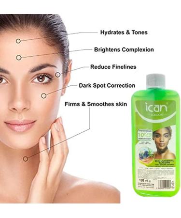 ican London Natural Extract Skin Lightening Glycerine 100ml - Buy Online on GoSupps.com