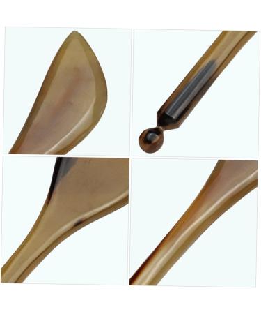 Lurrose 2-in-1 Tendon Beauty Rack & Skin Massage Device - Eye & Face Massage Tools - Yak Horn Scratching Board for Glowing Skin - Buy Online on GoSupps.com