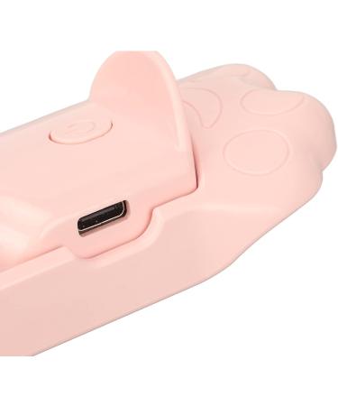 Verdant Touch Rechargeable Lash Curler Electric Heated Eyelash Curler Rechargeable Portable Lash Curler Cat Claw Shape Pink - Buy Online on GoSupps.com