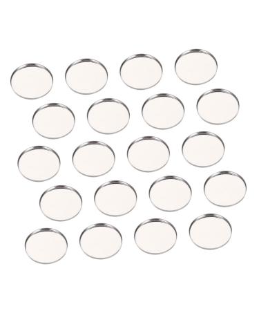 Beavorty 100 Pcs eye shadow disk makeup pallette eyeshadow containers empty magnetic pan Makeup pan makeup