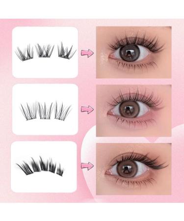 Dorolab Lashes Dorolab Eyelashes Dorolab Dorolab Reusable Glue-Free False Eyelashes Dorolab Lashes for Eyelash Extensions Dorolab Self Adhesive Eyelashes No Glue Needed A b c - Buy Online on GoSupps.com