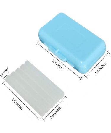 Dental Orthodontics Wax 6 Pack - Mint Scented Relief Wax for Braces - Gum Protection & Oral Care - Buy Online on GoSupps.com