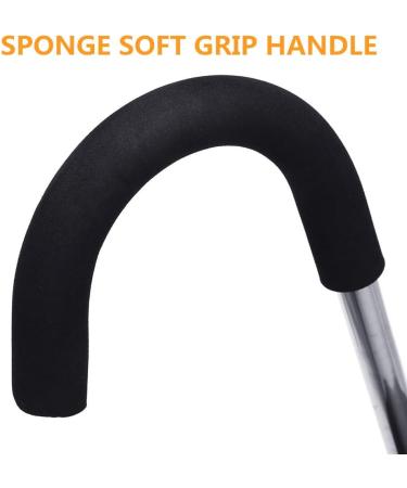 Walking Stick with Seat Cane Portable 2-in-1 Crutches Stainless Steel Lightweight Folding with 3-Legged Stool Elderly Travel Walking Black Walking Sticks for Elderly Gift - Buy Online on GoSupps.com