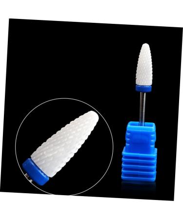 POPETPOP Gel Removal 2Pc nails drill bits nail drill bits corn drill manicure Grinding head nail drill ceramics manicure drill bits nail grinding head nail head shape set polisher electric - Buy Online on GoSupps.com