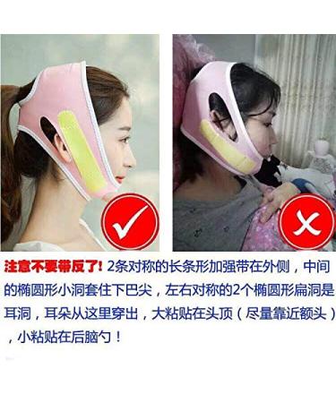 Face V-Line Slim Lift Up Mask | Chin & Cheek Slimming Strap Belt | Anti-Aging Solution - Shop Internationally - Buy Online on GoSupps.com