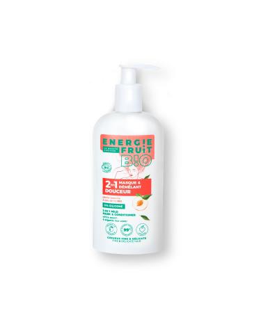 ENERGIE FRUIT | Mask + Conditioner | Organic Peach & Rice Water | Fine Hair | Vegan | 300 ml