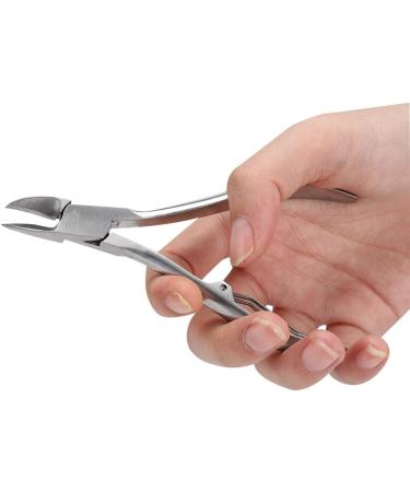 Stainless Steel Cuticle Nippers Thick Nail Trimmer for Paronychia Treatment - Buy Online on GoSupps.com