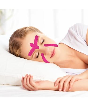 Face Lifting Tape - Sfuchin 2.5cm x 500cm Anti-Folding Multifunction Facial Tape - High Elastic Lip & Wrinkle Patches - 2 Rolls Pink for Instant Lift & Smooth Skin - Buy Online on GoSupps.com