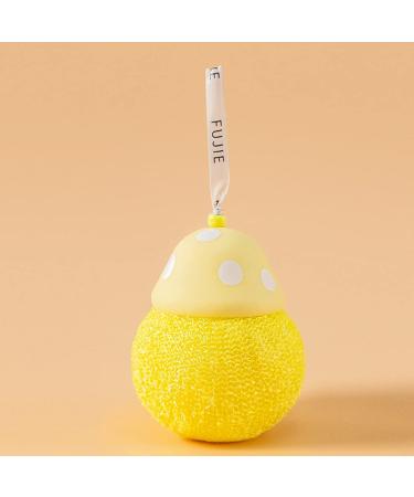 Uonlytech 2pcs Mushroom Bath Balls - Exfoliating Body Scrubbers & Shower Puffs for Spa-like Cleanliness | Ideal Bath Sponge Loofahs for Dry Skin - Buy Online on GoSupps.com