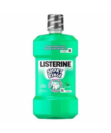 Listerine Smart Rinse Mild Mint Mouthwash for Children 6 Years and Older, 250 ml