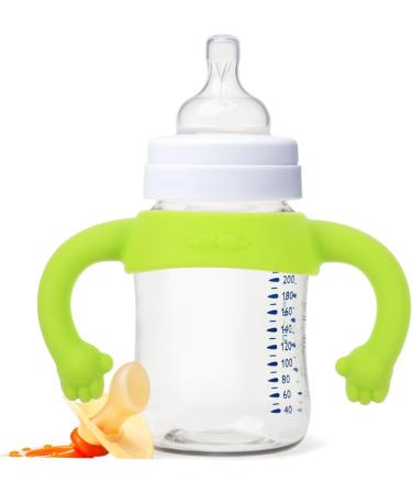 Abaodam 2 pcs Milk Bottle Handle for Silicone Milk Bottle Handle Bottle Handle for Accessories Soft Milk Bottle Handles Bottle Holder Feeding Bottle 14.00X5.00X5.00CM Light Green - Buy Online on GoSupps.com