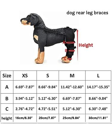 Dog Knee Brace Dog Joint Brace Knee Support with 4 Safety Straps Dog Rear Leg Hock Brace for Luxating Patella Torn Acl Torn Acl Hind Leg Arthritis Prevents Injuries Sprains Help (Size : M) Medium - Buy Online on GoSupps.com