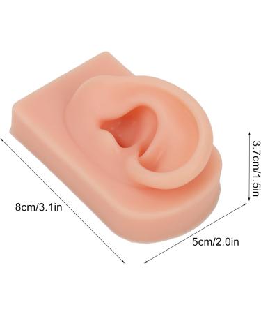 Flexible Reusable Human Ear Model - Soft & Easy to Use for Headphones Display and Acupuncture Training (Light Complexion) - Buy Online on GoSupps.com