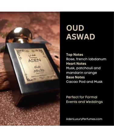 DJ Parfum Oud Aswad for Unisex Luxury Perfumes for Men and Women - Unisex Sophisticated Fragrance 100ml. - Buy Online on GoSupps.com