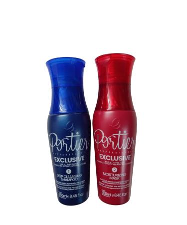 Portier Portier Exclusive Brazilian Progressive Smoothing Kit 2 x 250 ml