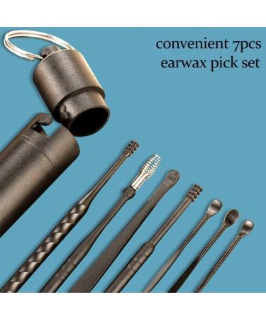 Portable Ear Cleaner Stainless Steel Ear Spoon Set Stainless Steel Ear Wax Remover Reusable Stainless Steel Ear Wax Remover Set Ear Wax Easily Removed Ideal for Personal and Home Use(Stainless steel) - Buy Online on GoSupps.com