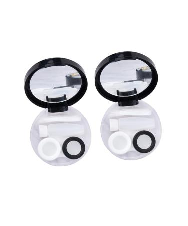 Partykindom 2 Series-Box Fall eye holder Large storage bag for medication tweezers tweezers travel container Mini case lentil container stock tool glasses case floor wash contact lenses box