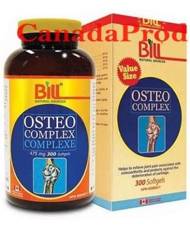 Osteo Complex 300 Softgels - Joint Health Supplement by Bill Natural Sources - Buy Online on GoSupps.com