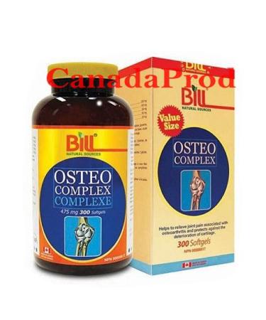 Osteo Complex For Joint Health Value Size 300 Softgels Bill Natural Sources