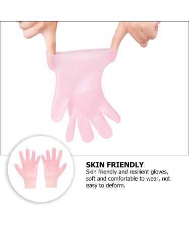 minkissy 2 Pairs Whitening Moisturizing Gloves Exfoliating Whitening Glove Anti- Drying Beauty Mitten Overnight Gloves Bedtime Gloves Gel Gloves Sokcs Spa Gloves Care Sebs Sock Miss - Buy Online on GoSupps.com
