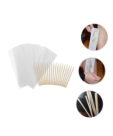 Buy Hakidzel Depilatory Wax Towels & Strips Set | Hair Removal Wax Strips with Wooden Sticks & Wipes - International Shipping - Buy Online on GoSupps.com