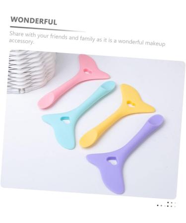 Beatifufu Eyeliner Aid Makeup Stencil Eyelash Kit Lash Tool Mask Applicator Face Cream Spoon Liquid Lipstick 11.7X5.9CM Blue - Buy Online on GoSupps.com