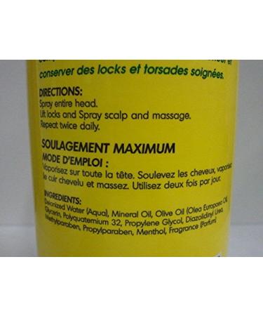 Jamaican Mango No More Itch Gro Spray 16 oz - Soothe Scalp Irritation - VI-Z8XF-SRUF - Buy Online on GoSupps.com