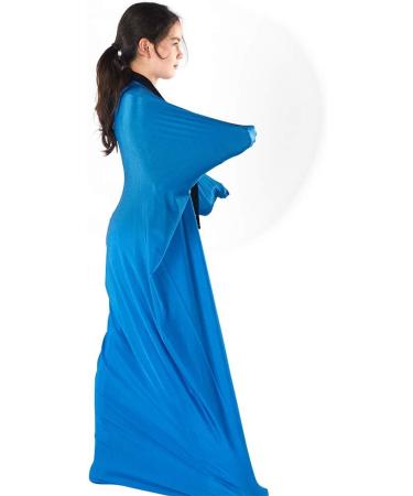 Sensory Stretchy Body Sock for Autism Anxiety - Deep Pressure Simulation Blanket - Small 47 x27 Blue - Buy Online on GoSupps.com