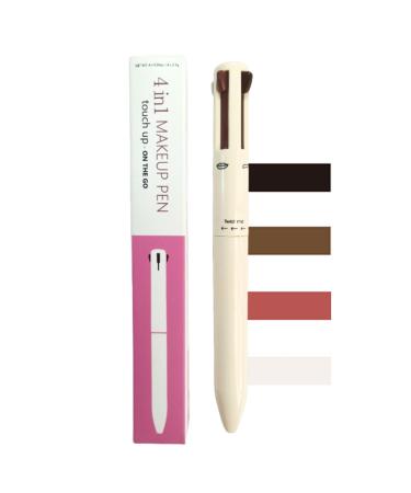 laxreheye Women's makeup 4-in-1 anti-perspirant multi-functional eyeliner pen versatile makeup pen ideal for travel school home gift for her