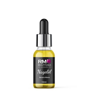 Nail Oil Nail Cuticle Oil with Pipette Nail Oil Care for Nails and Cuticles RM Beautynails 10ml (Banana Mama)