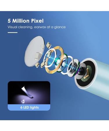 Renyqatt Wireless Smart Ear Cleaning Tool - Visual Ear Cleaner for Safe & Easy Cleaning - Buy Online on GoSupps.com