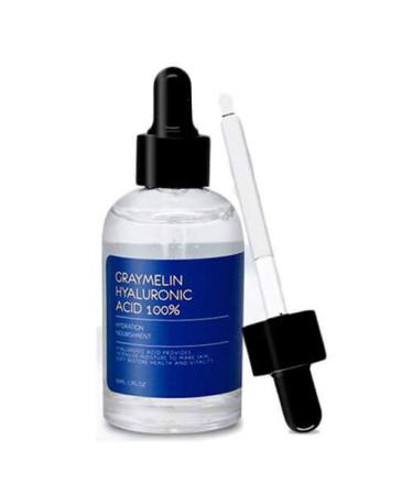 Hyaluronic Serum 50ml.Helps reduce wrinkles Giving the skin a juicy smooth smooth touch And helps make your makeup more lasting