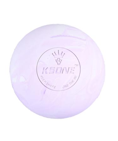 Gatuida 1stk Hand massage device Core training deep leaf-shaped soap holder Physical roller Massage ball muscle roll back roller Taring Scrollrad Fascienball Massage ball Fitness Violet 6.5x6.5cm Violet