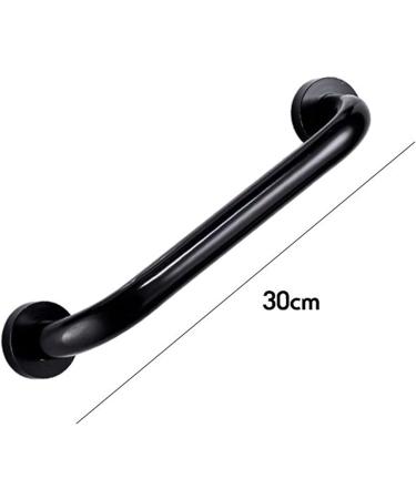 Shower Safety Grab Bar Black Aluminum Handicap Grab Bars Bathroom Balance Bar Hand Rail Holder for erly - Buy Online on GoSupps.com