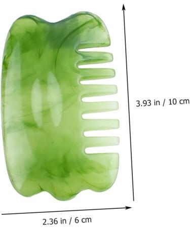 Beavorty 4-Piece Meridian Massage Set Gua Sha Hair Styling Brush & Scalp Massager for Relaxation and Hair Health - Buy Online on GoSupps.com