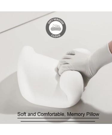 Auto Neck Pillow - Soft Memory Cotton Car Headrest Cushion | Brown Car Accessories - Buy Online on GoSupps.com
