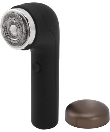 Mini Electric Beard Trimmer Wet Dry Dual Use Electric Mini Facial Hair Remover Automatic Grinding Blade Portable for Car Travel (Black) - Buy Online on GoSupps.com