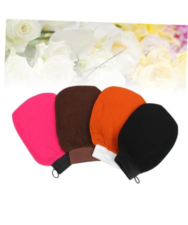 Housoutil 12 Pcs Exfoliating Body Scrubber Set | Exfoliating Gloves & Loufah Sponge for Dead Skin Removal | Ideal for Bath & Shower - International Shipping Available - Buy Online on GoSupps.com