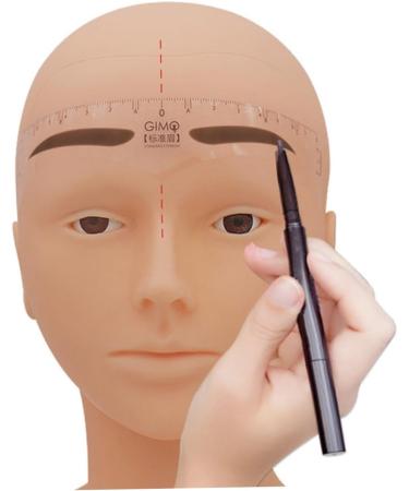 Ipetboom 1 Roll Disposable Ruler Sticker Adhesive Microblading Ruler Brow Measurer Woman Scale Tool - Buy Online on GoSupps.com