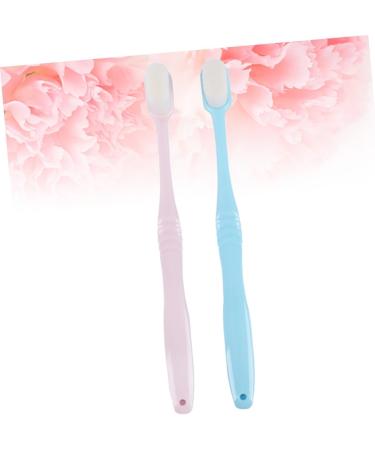 Buy PartyKindom Manual Toothbrush Set - 2pcs Adult Natural Dental Floss Handle for Pregnant Women | Eco-Friendly Oral Care - Buy Online on GoSupps.com
