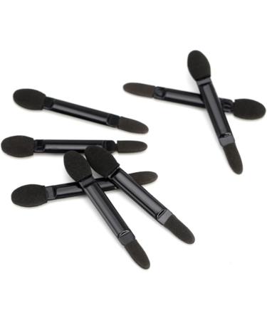 Housoutil 150 pcs Eye Brush Applicators Tipped Black Sponge Double-ended Eyeshadow Shadow Makeup 50pcsx3pcs Blackx3pcs - Buy Online on GoSupps.com
