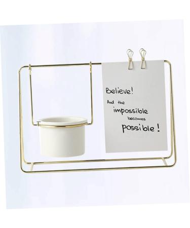 Milisten Ornament Wedding Centerpieces for Tables Greeting with Holder Decorations Office Flowerpot Household - Buy Online on GoSupps.com