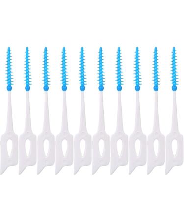 Disposable Toothpicks & Soft Interdental Brushes - 80 Pieces/Set for Gentle Effective Cleaning | Buy Internationally - Buy Online on GoSupps.com