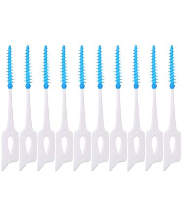 Tantenstokers 80 pieces of interdental brushes toothbrush toothbrush toothper toothpick oral hygiene silicone brush toothbrush tools