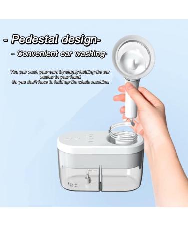 Yohencin Electric Ear Wax Removal Tool Kit - Safe & Portable Electric Ear Cleaner with Water Collector - 4 Cleaning Modes for Effective Irrigation Ear Wax Removal - Buy Online on GoSupps.com