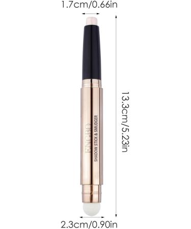 Eye Shadow Sticks Set - 6 Colors Makeup Eyeshadow Pencil Crayon - Long Lasting Natural Eye Shadow Highlighter Stick for Women Daily Use and Pochy A(1# 6#) - Buy Online on GoSupps.com