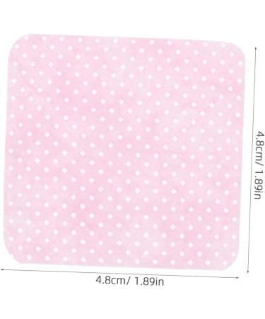 Mikinona 2 Boxes Nail Wipes Gel Nail Polish Cleaning Wipes Travel Wipes Travel Nail Polish Remover Gel Nail Remover Polish Remover Pads Glue Wipes Dip Polish Remover Nail Pads Cotton 4.80X4.80X0.10CM Pink - Buy Online on GoSupps.com