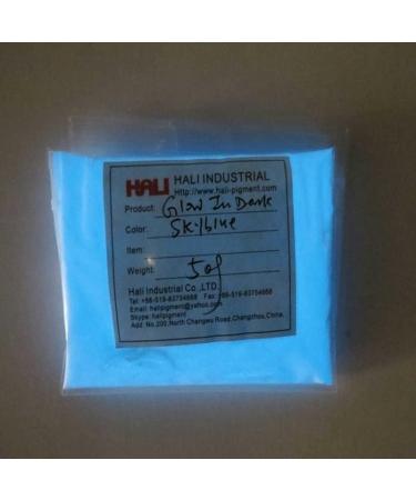 Luminous Powder photoluminescent Powder Glow in Dark Pigment Color:Bluish Green lot 50gram Item:HLD-580 ing widely Used - (Color: HLD-20) - Buy Online on GoSupps.com