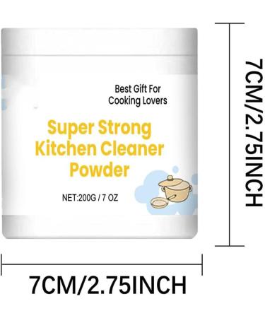 Super Strong Kitchen Cleaner Powder All-Purpose Household Cleaner Powder Powerful Kitchen All-Purpose Powder Cleaner (400G) - Buy Online on GoSupps.com